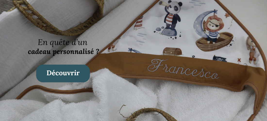 cadeau personnalisé bébé 